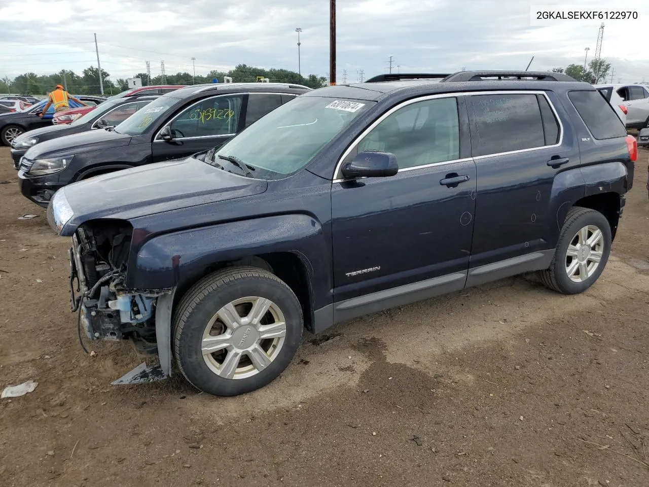 2GKALSEKXF6122970 2015 GMC Terrain Slt