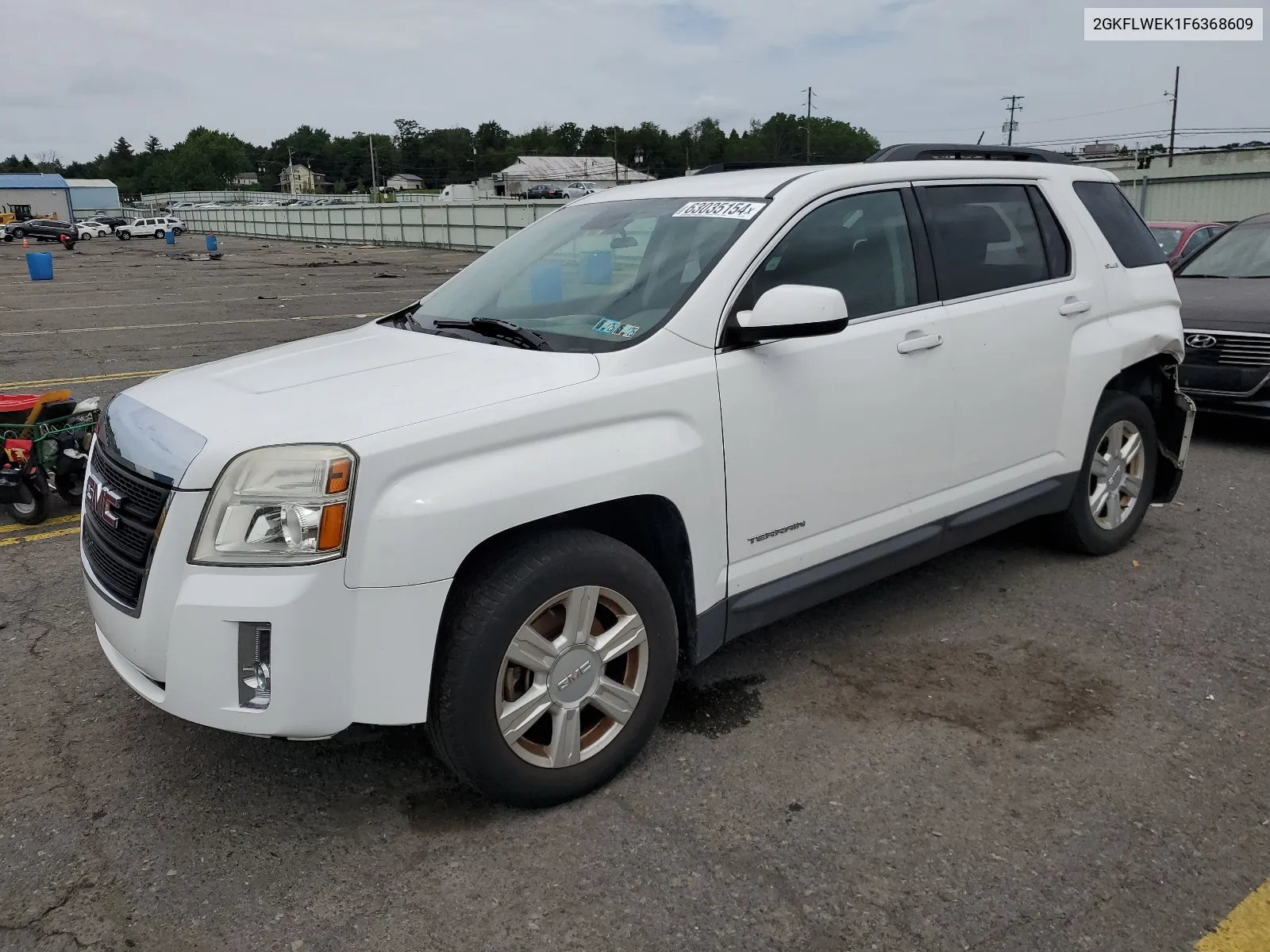 2GKFLWEK1F6368609 2015 GMC Terrain Sle