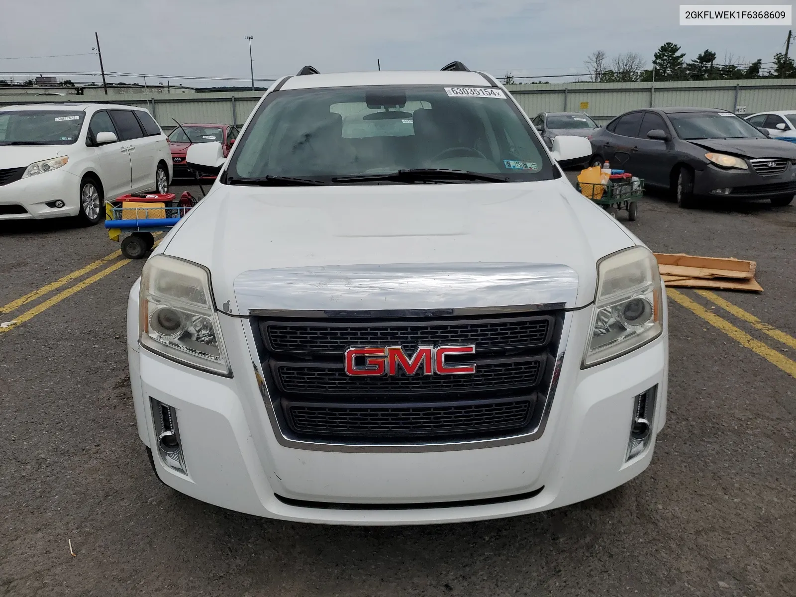 2015 GMC Terrain Sle VIN: 2GKFLWEK1F6368609 Lot: 63035154