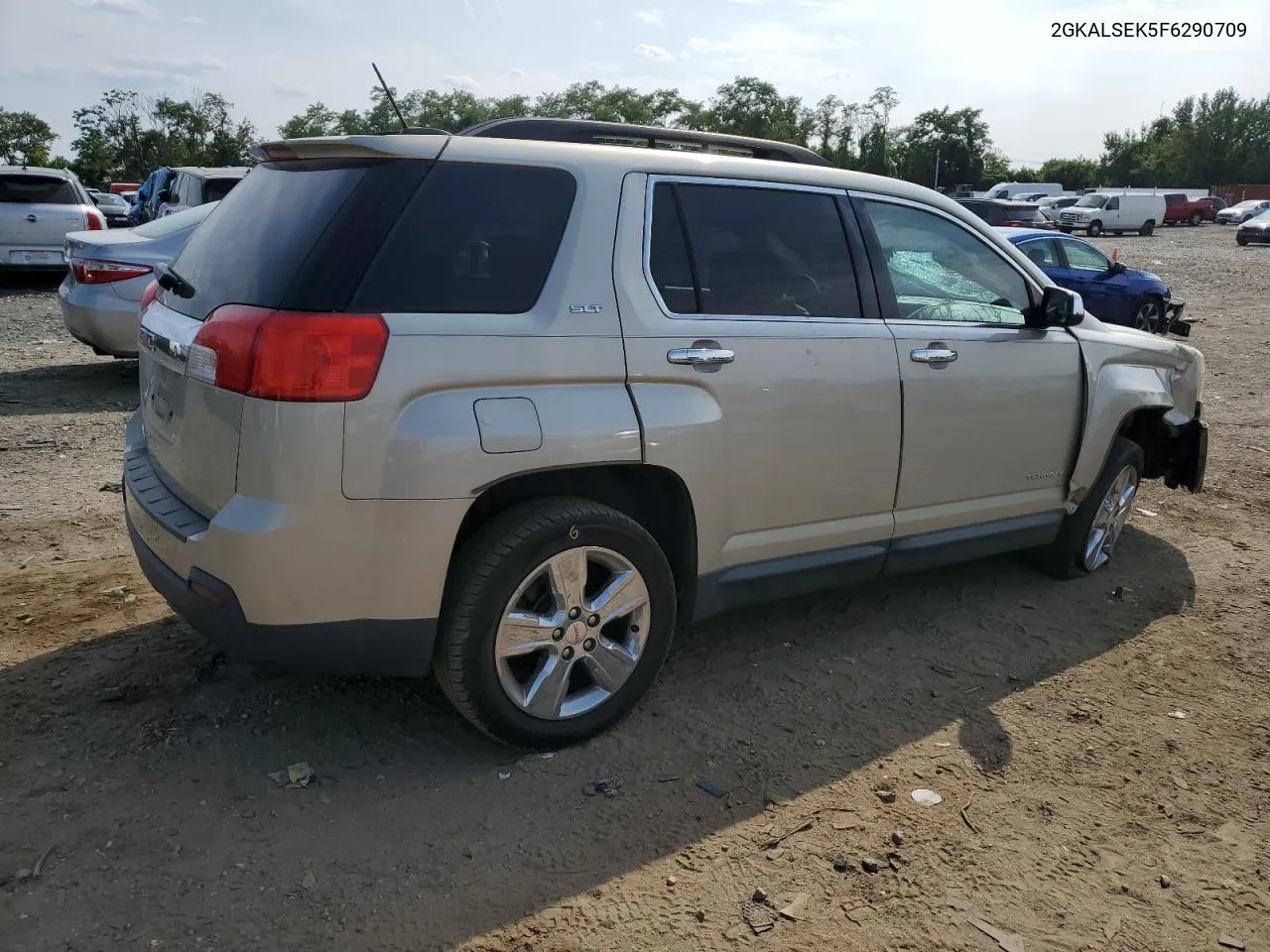 2015 GMC Terrain Slt VIN: 2GKALSEK5F6290709 Lot: 64871864