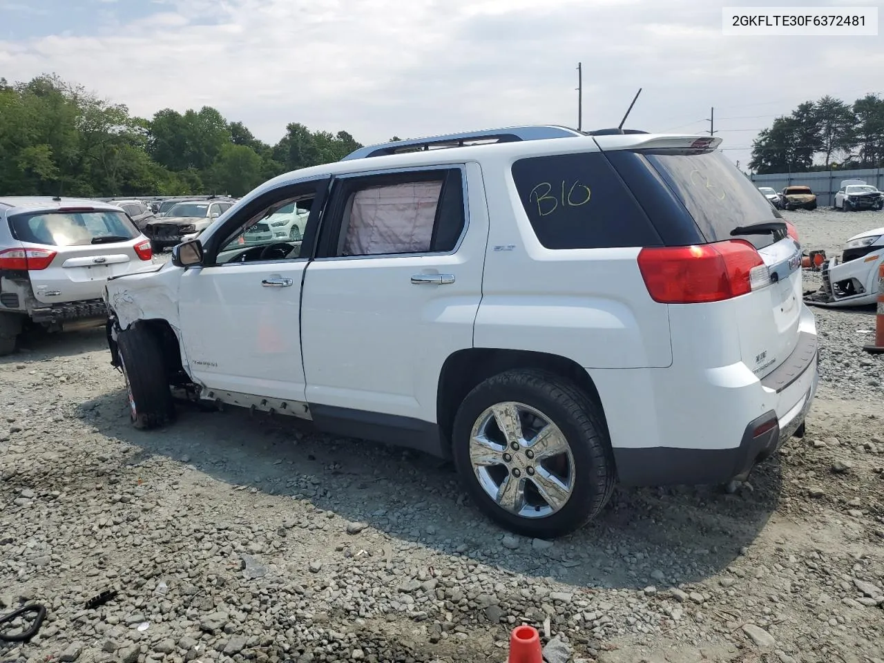 2015 GMC Terrain Slt VIN: 2GKFLTE30F6372481 Lot: 65358084