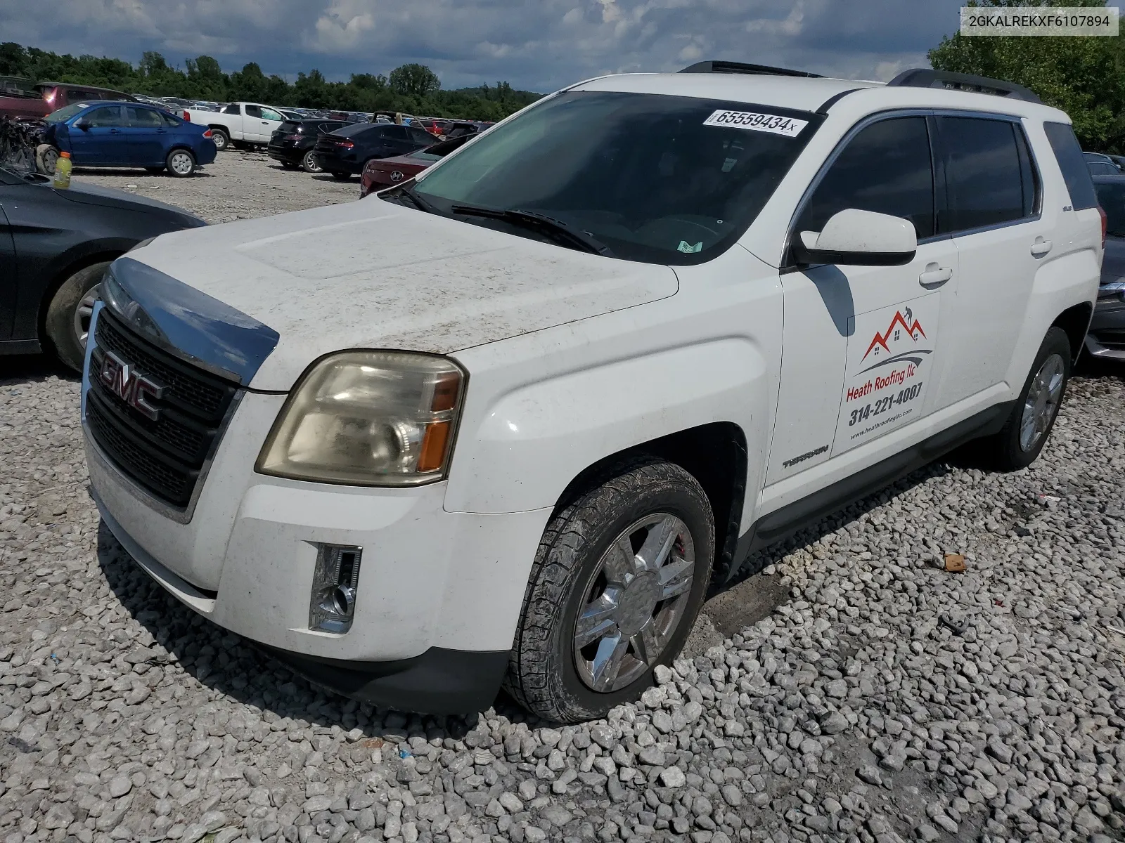 2015 GMC Terrain Sle VIN: 2GKALREKXF6107894 Lot: 65559434