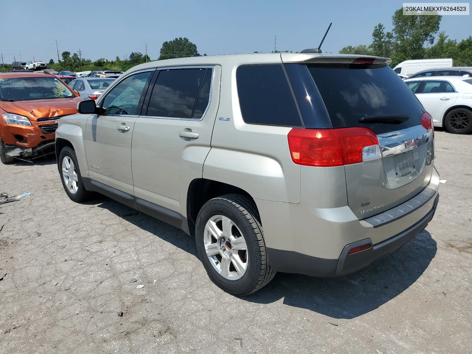 2GKALMEKXF6264523 2015 GMC Terrain Sle