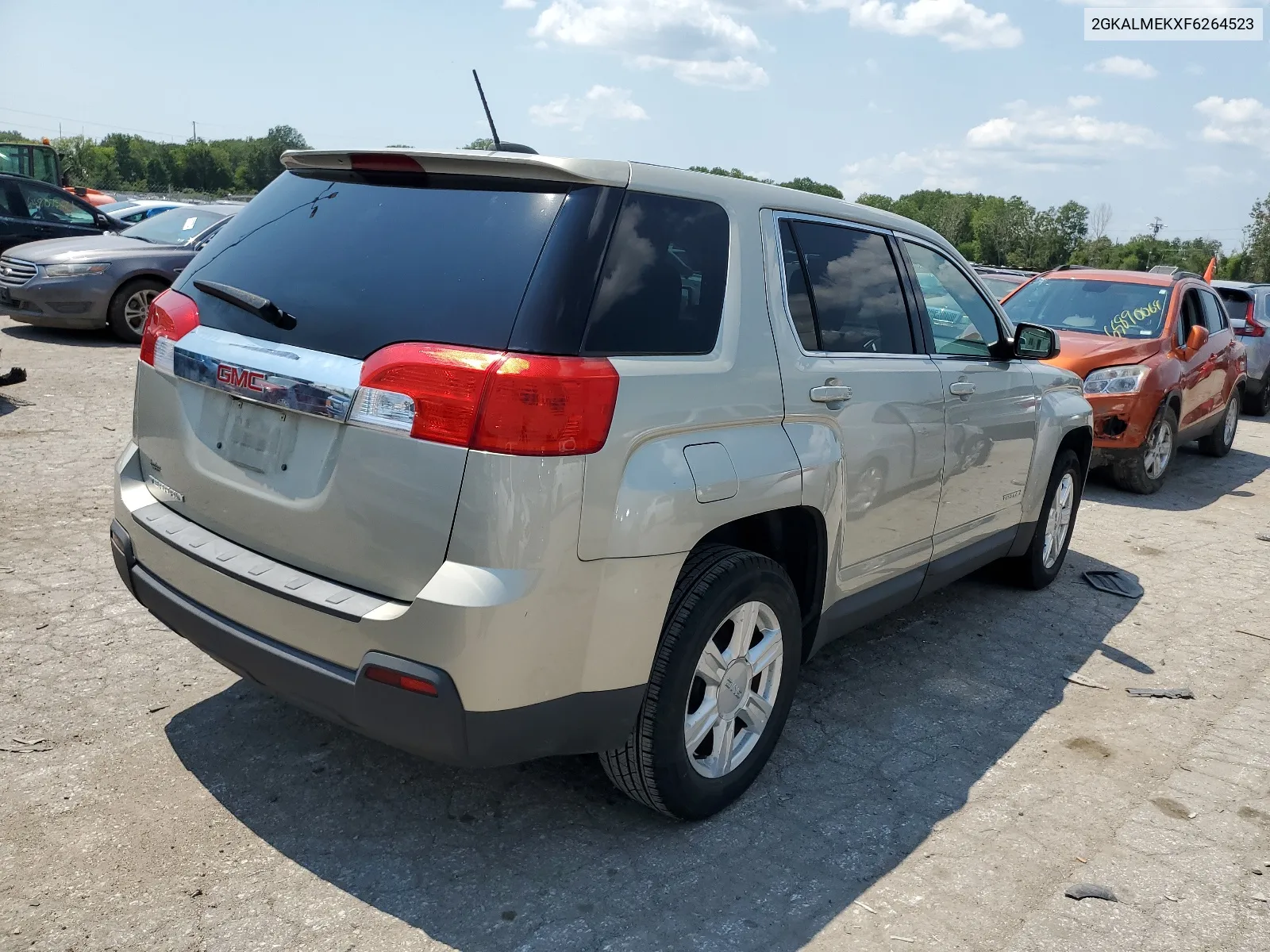 2GKALMEKXF6264523 2015 GMC Terrain Sle