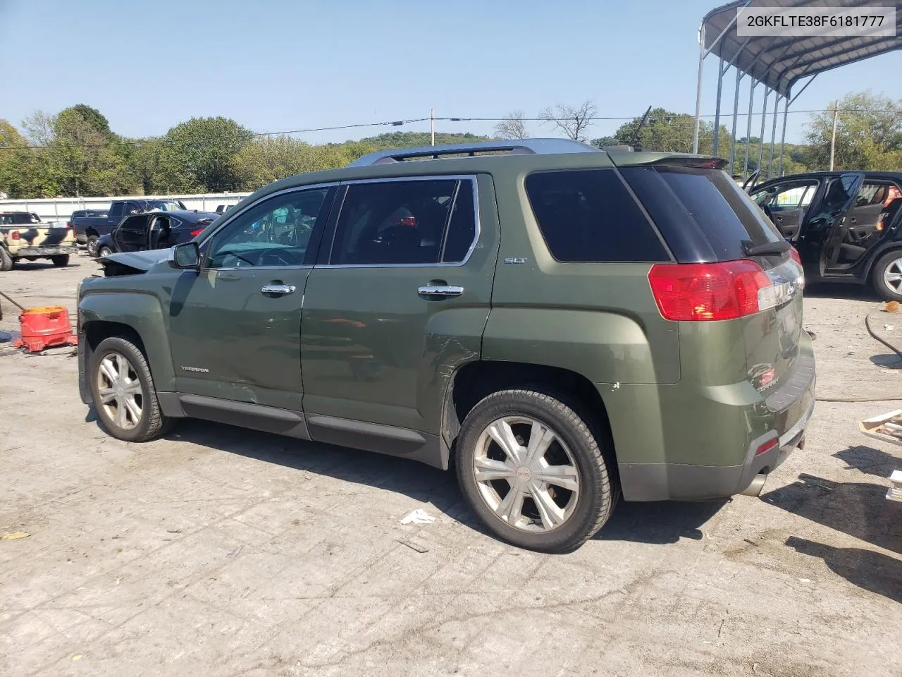 2015 GMC Terrain Slt VIN: 2GKFLTE38F6181777 Lot: 71089904