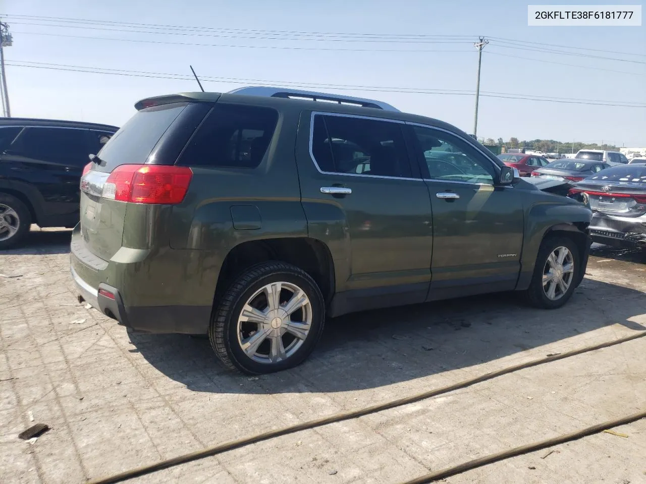 2015 GMC Terrain Slt VIN: 2GKFLTE38F6181777 Lot: 71089904