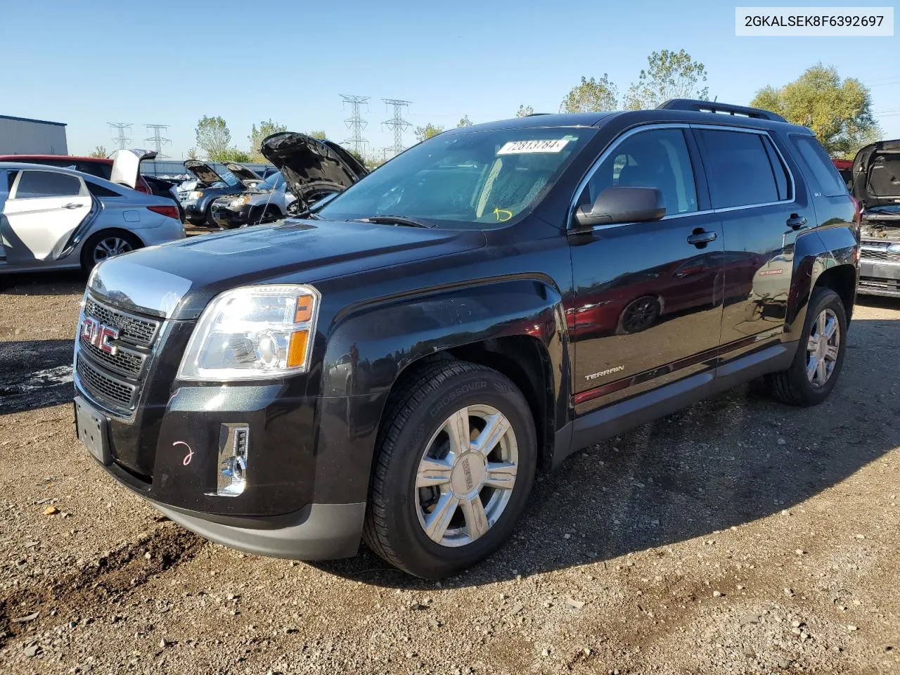 2015 GMC Terrain Slt VIN: 2GKALSEK8F6392697 Lot: 72813784