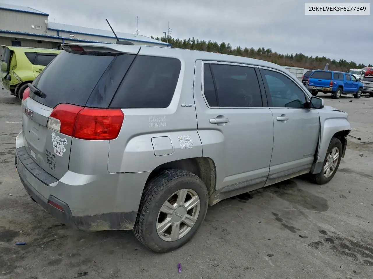 2GKFLVEK3F6277349 2015 GMC Terrain Sle