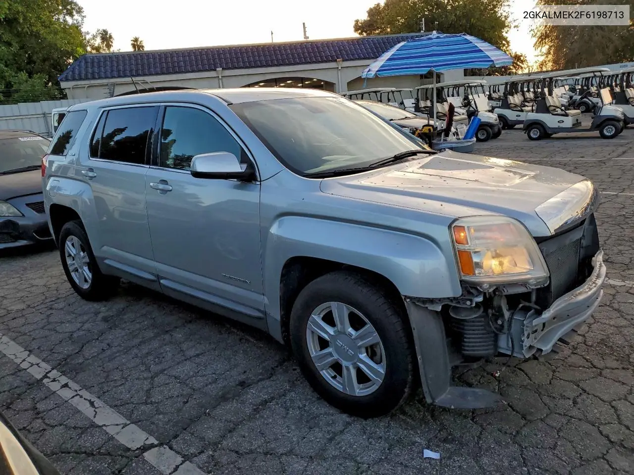 2GKALMEK2F6198713 2015 GMC Terrain Sle