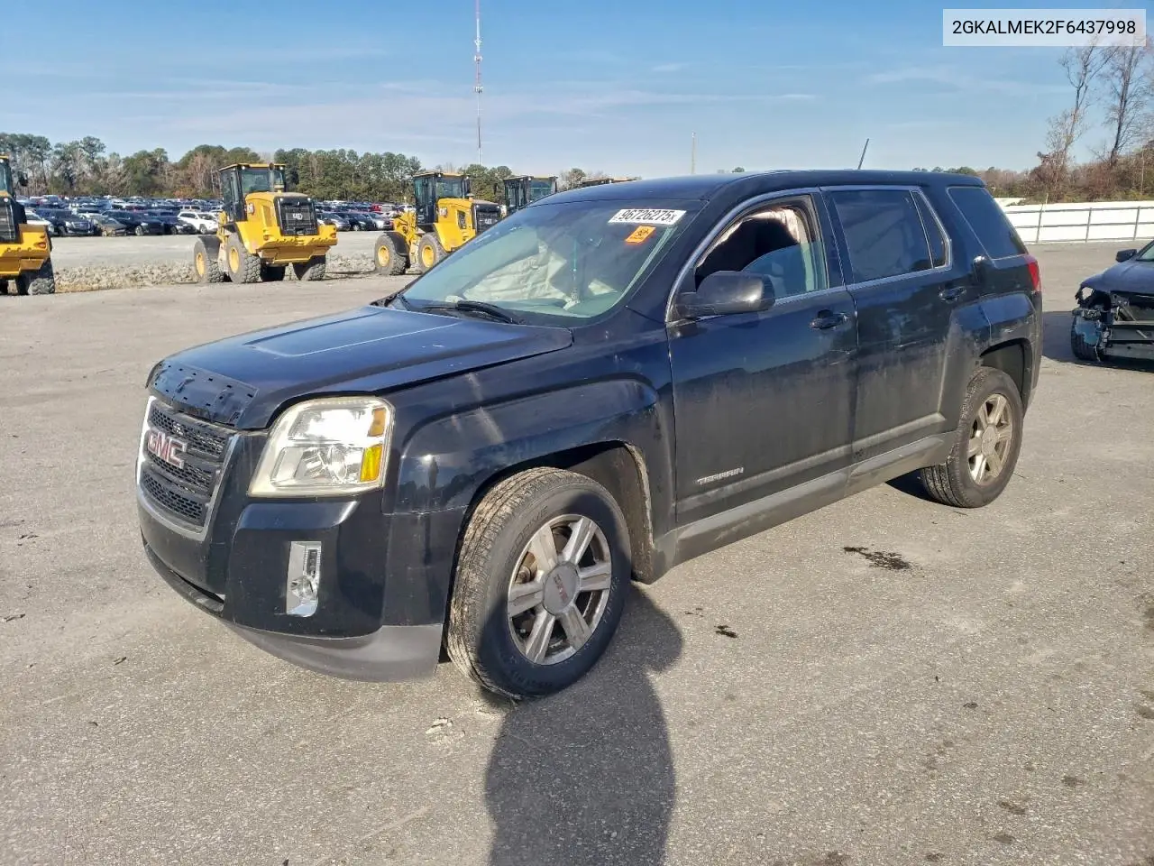 2GKALMEK2F6437998 2015 GMC Terrain Sle