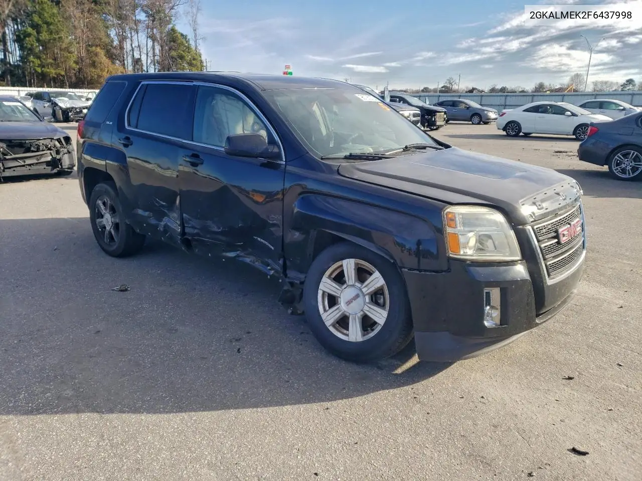 2GKALMEK2F6437998 2015 GMC Terrain Sle