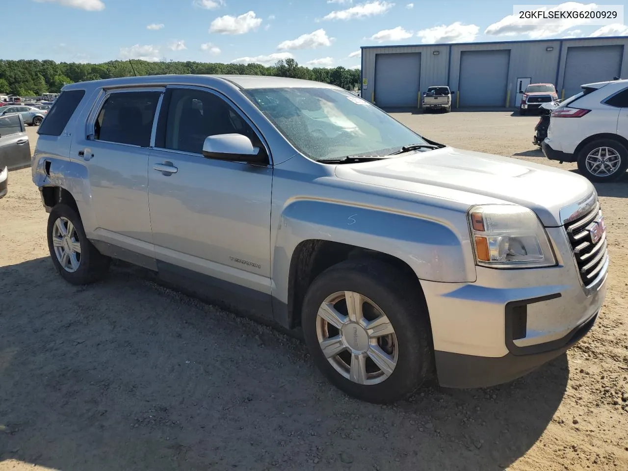 2016 GMC Terrain Sle VIN: 2GKFLSEKXG6200929 Lot: 53579054