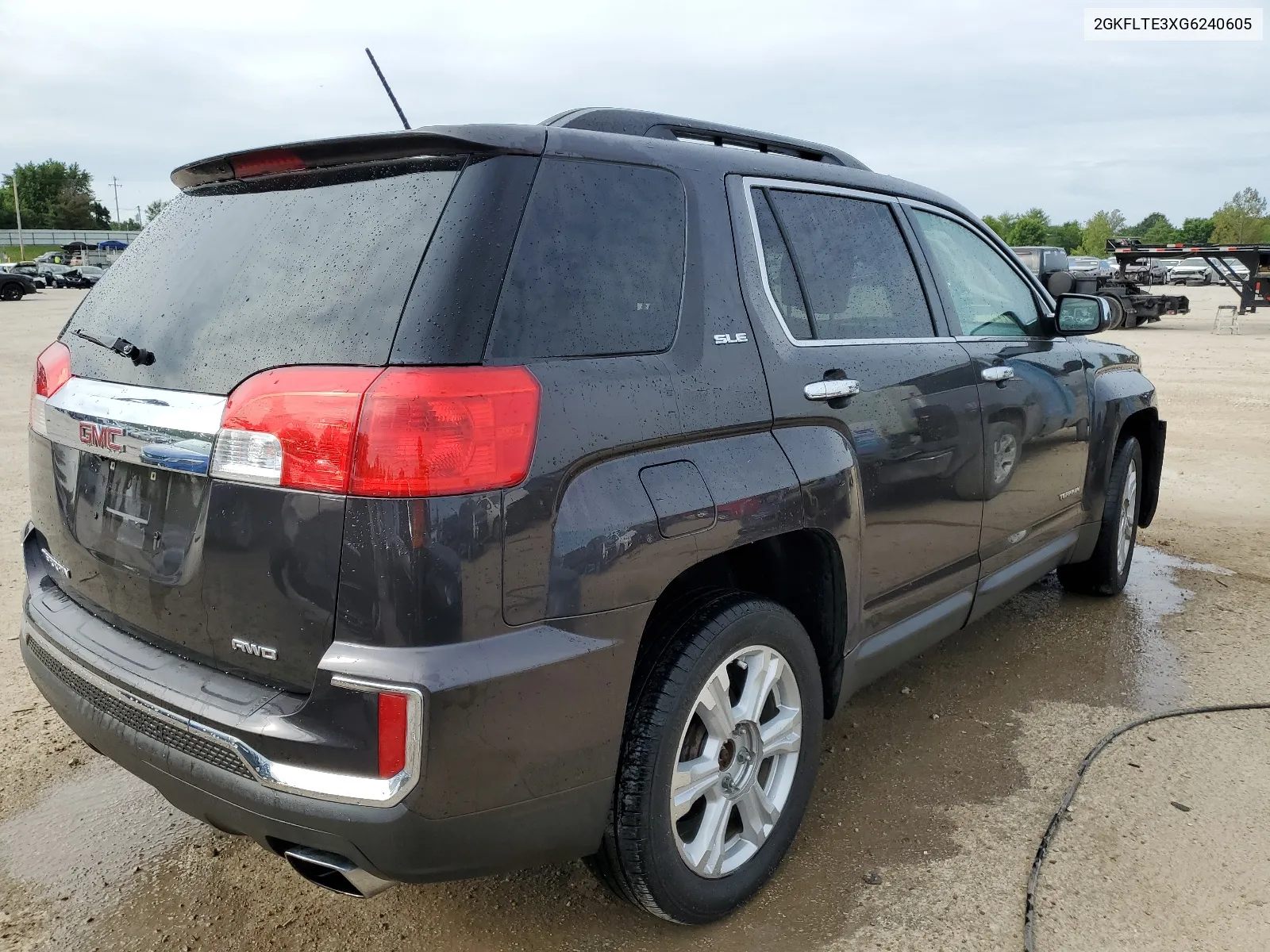 2016 GMC Terrain Sle VIN: 2GKFLTE3XG6240605 Lot: 57161414