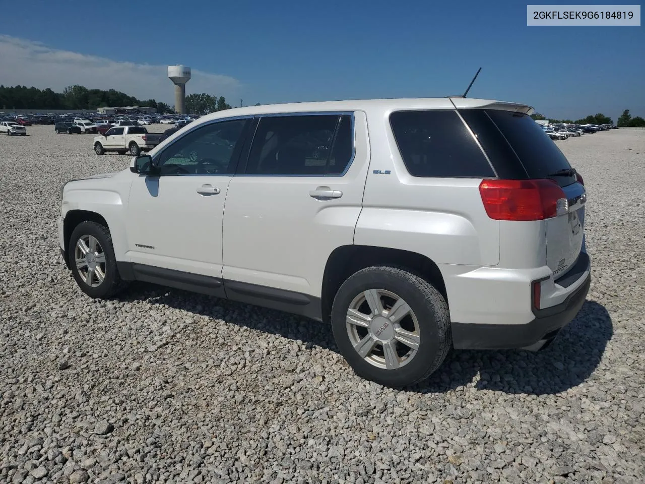 2016 GMC Terrain Sle VIN: 2GKFLSEK9G6184819 Lot: 58025934