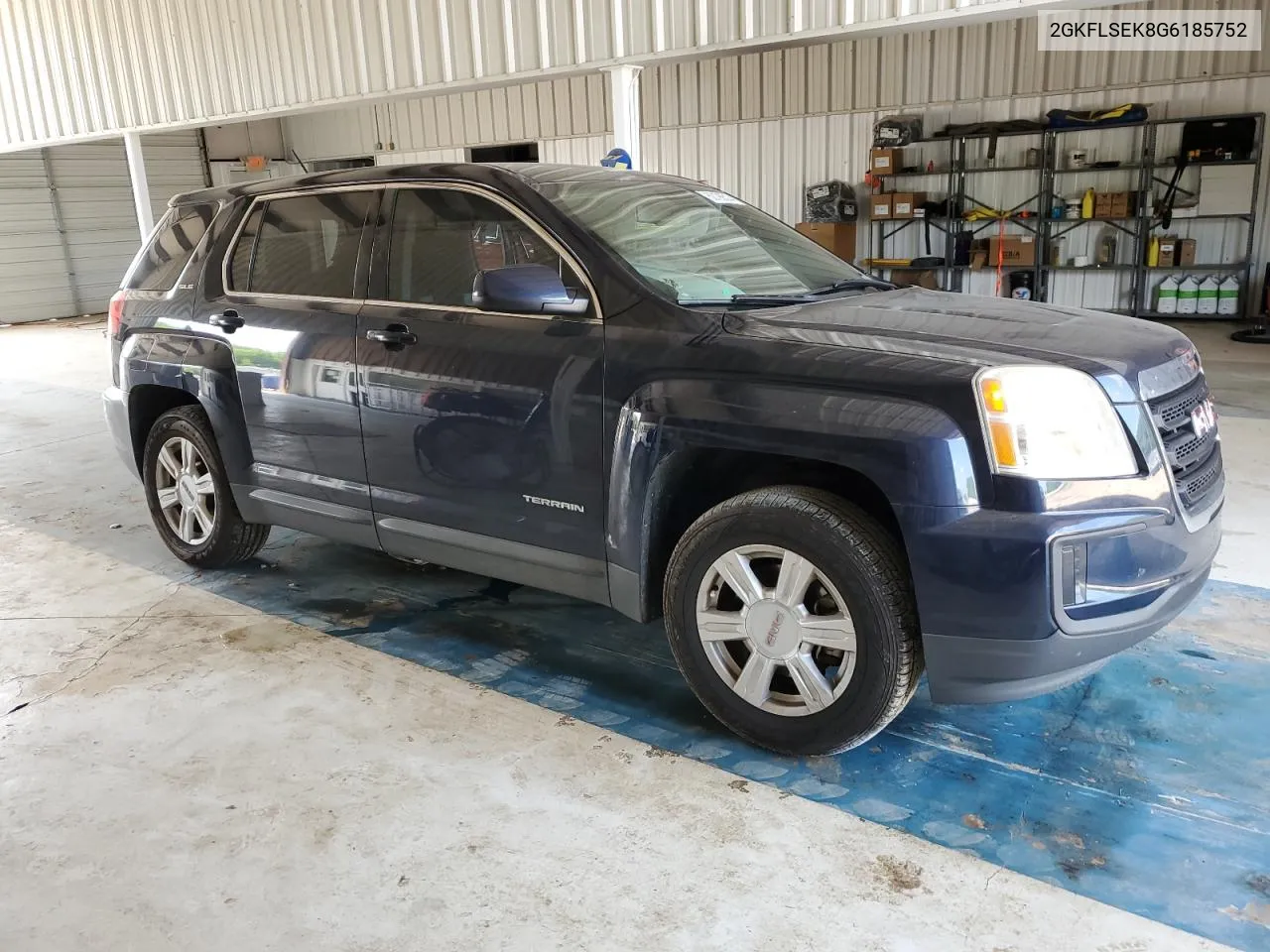 2016 GMC Terrain Sle VIN: 2GKFLSEK8G6185752 Lot: 60190514