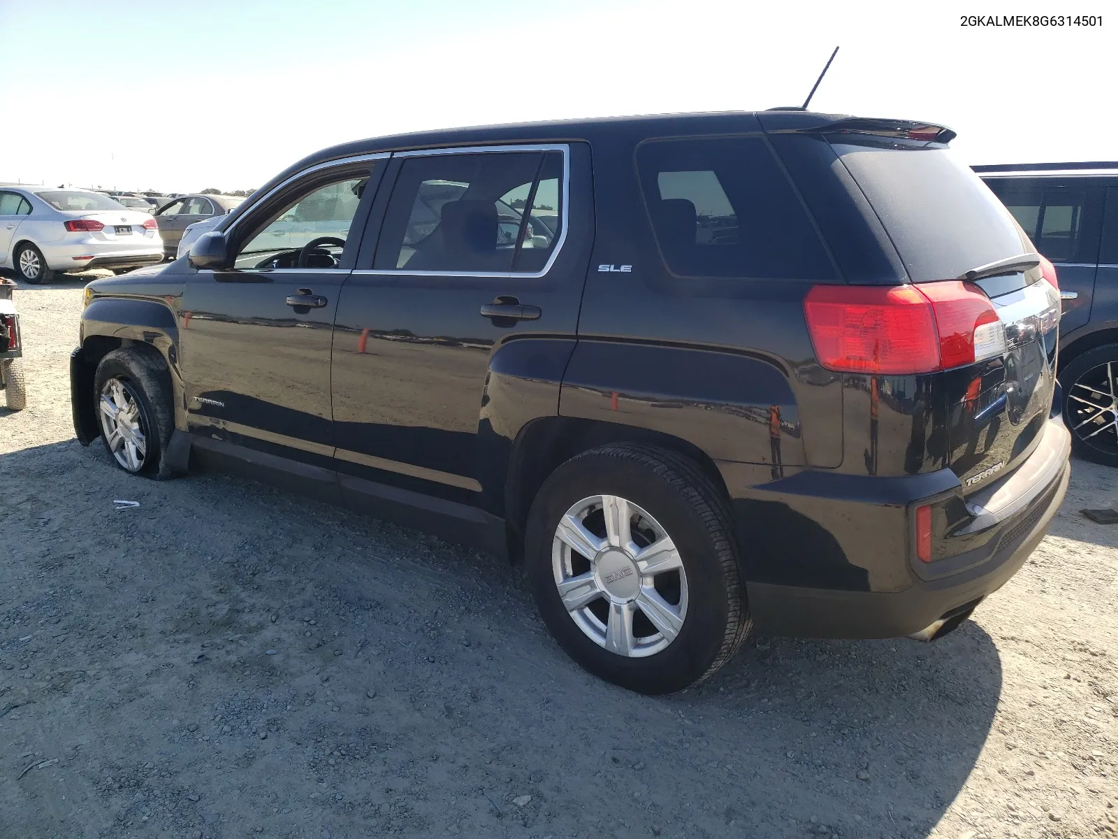 2GKALMEK8G6314501 2016 GMC Terrain Sle