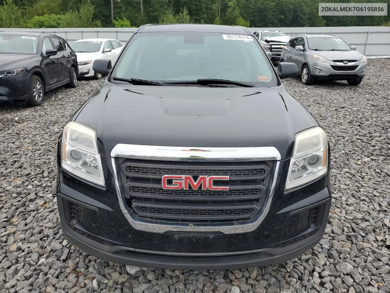 2GKALMEK7G6195856 2016 GMC Terrain Sle