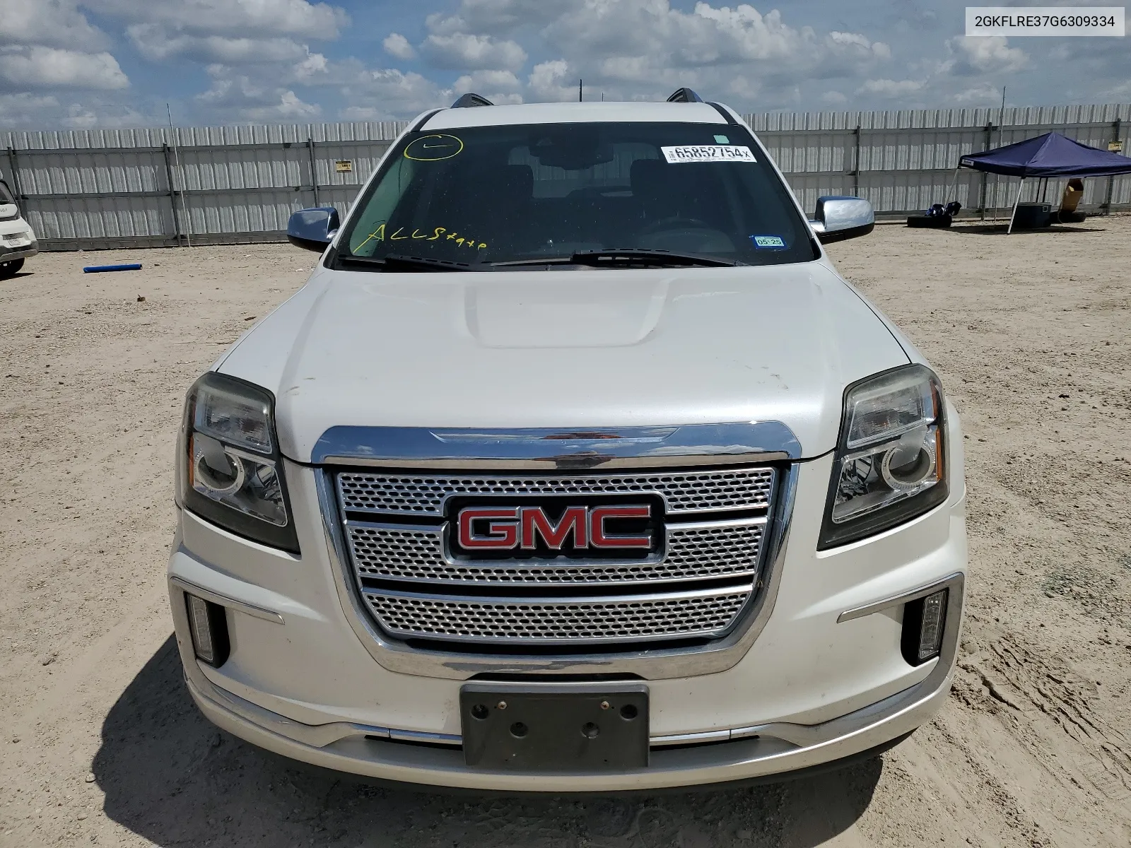 2016 GMC Terrain Denali VIN: 2GKFLRE37G6309334 Lot: 65852754