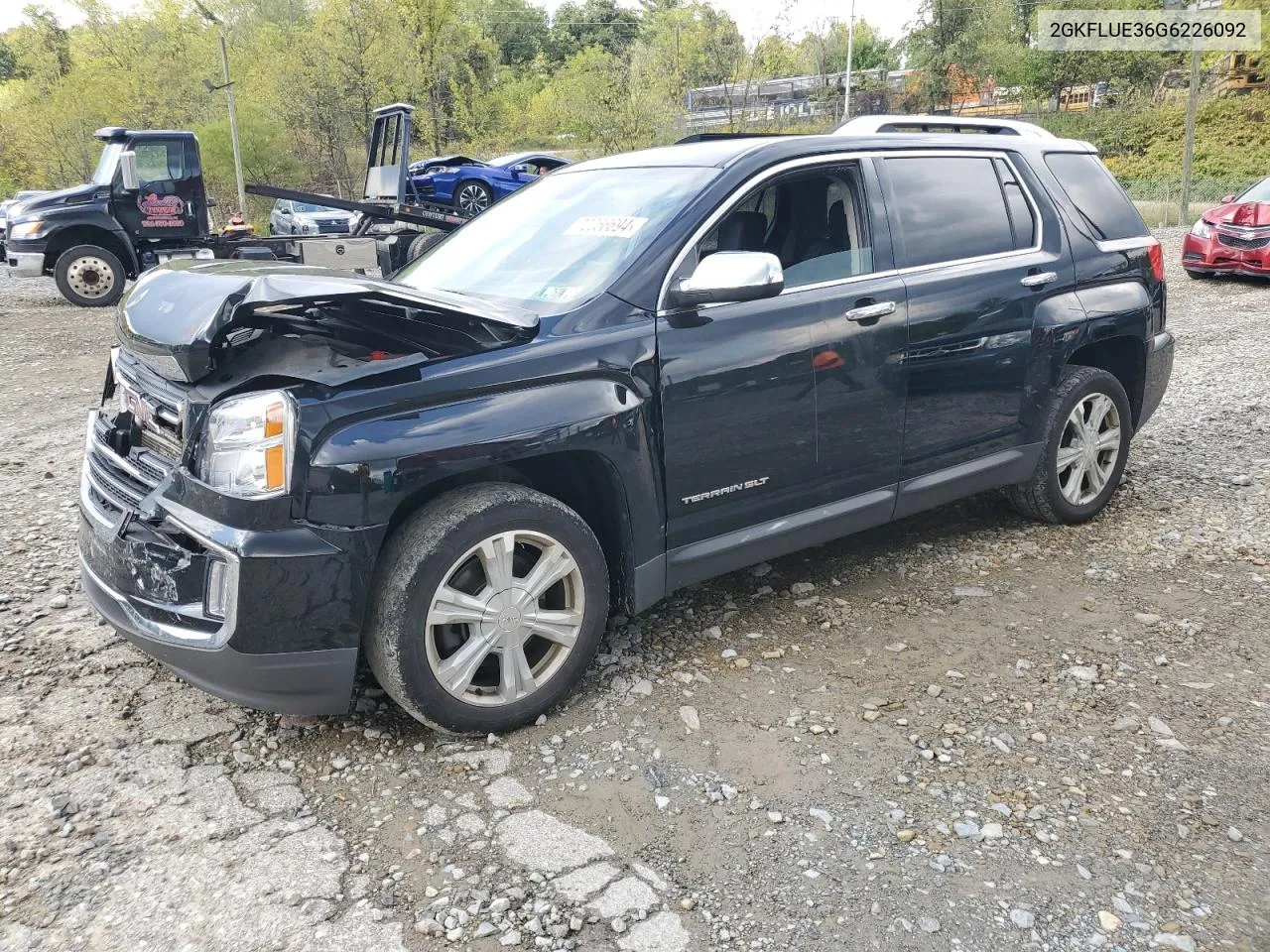 2016 GMC Terrain Slt VIN: 2GKFLUE36G6226092 Lot: 72256694