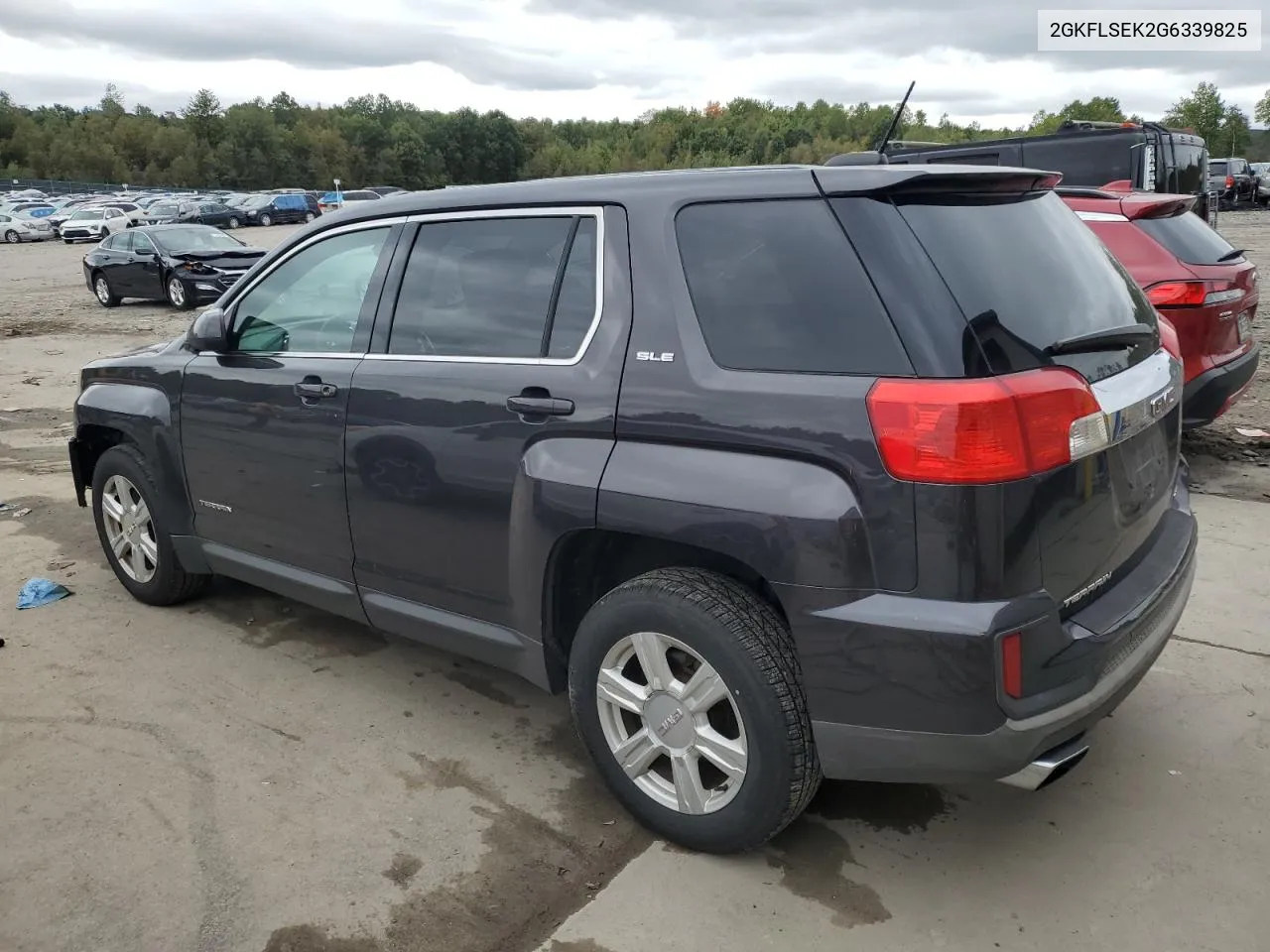 2016 GMC Terrain Sle VIN: 2GKFLSEK2G6339825 Lot: 72602114