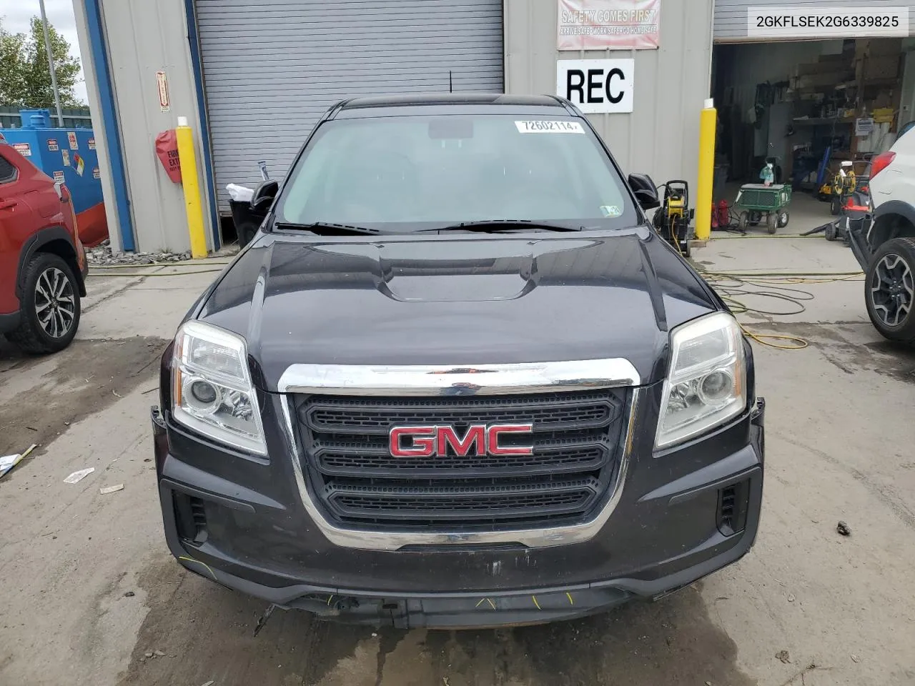 2016 GMC Terrain Sle VIN: 2GKFLSEK2G6339825 Lot: 72602114