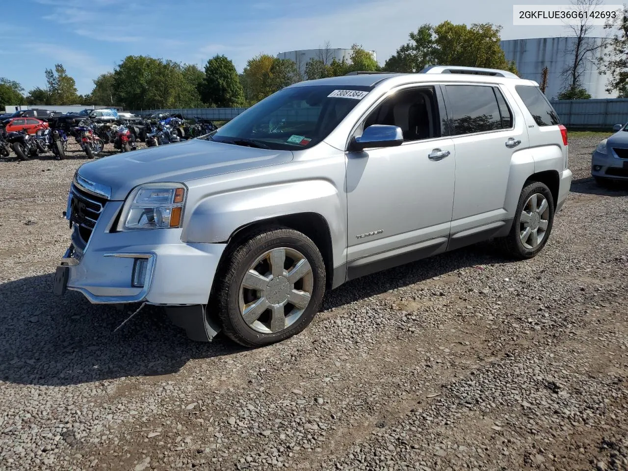 2016 GMC Terrain Slt VIN: 2GKFLUE36G6142693 Lot: 73081384