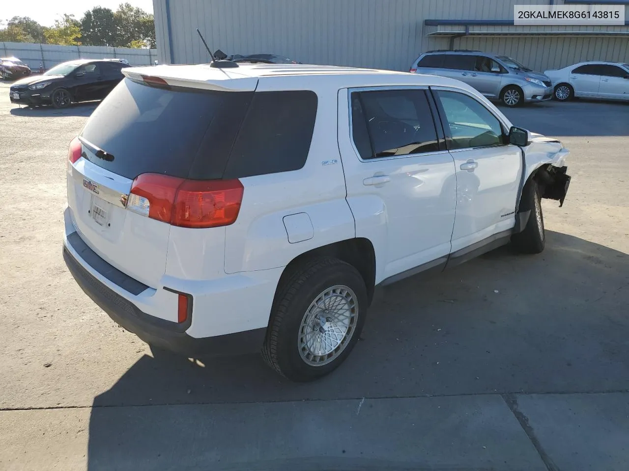 2016 GMC Terrain Sle VIN: 2GKALMEK8G6143815 Lot: 73237654