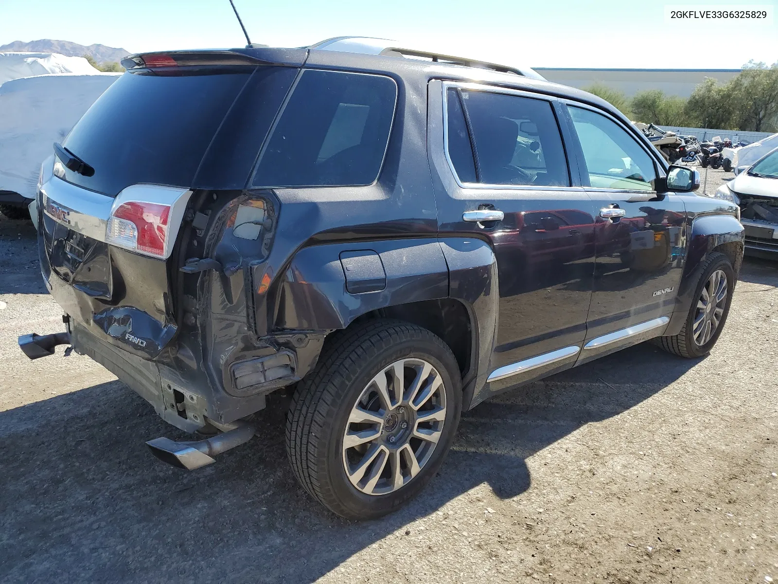 2016 GMC Terrain Denali VIN: 2GKFLVE33G6325829 Lot: 73953143