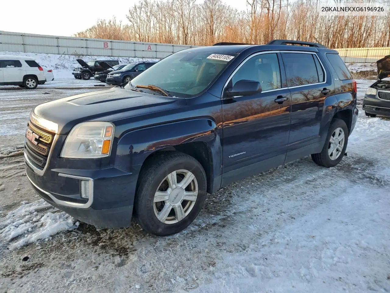 2GKALNEKXG6196926 2016 GMC Terrain Sle