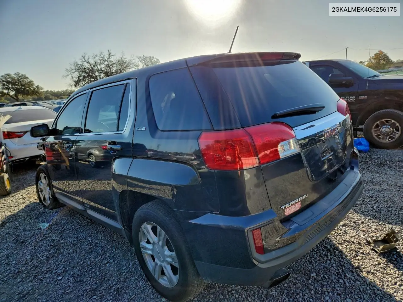 2GKALMEK4G6256175 2016 GMC Terrain Sle