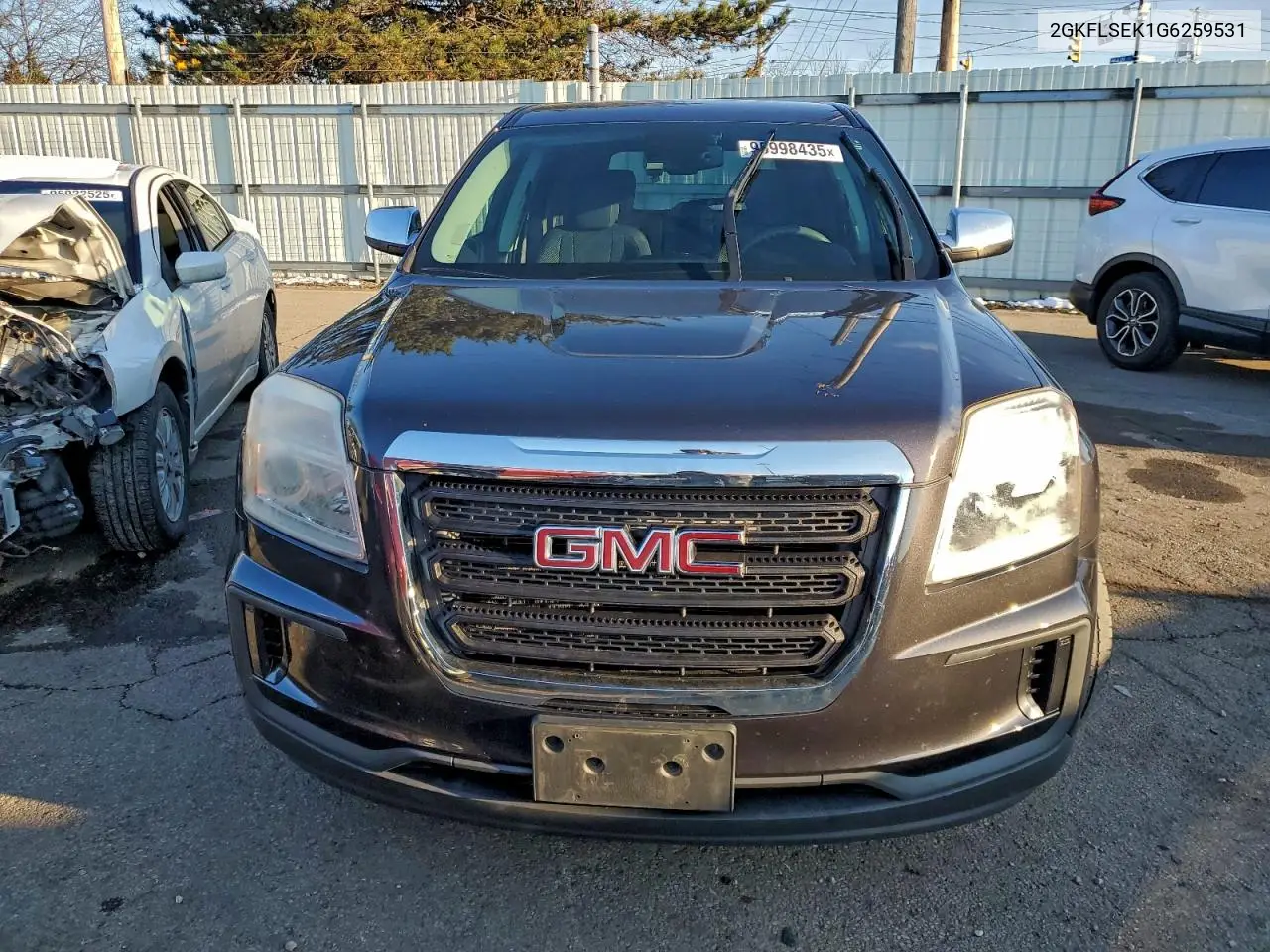 2GKFLSEK1G6259531 2016 GMC Terrain Sle