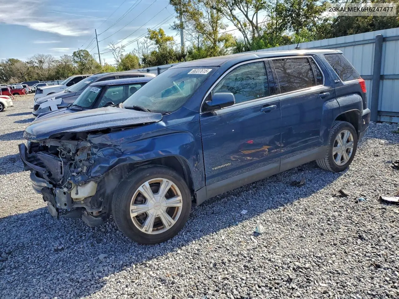 2GKALMEK6H6247477 2017 GMC Terrain Sle