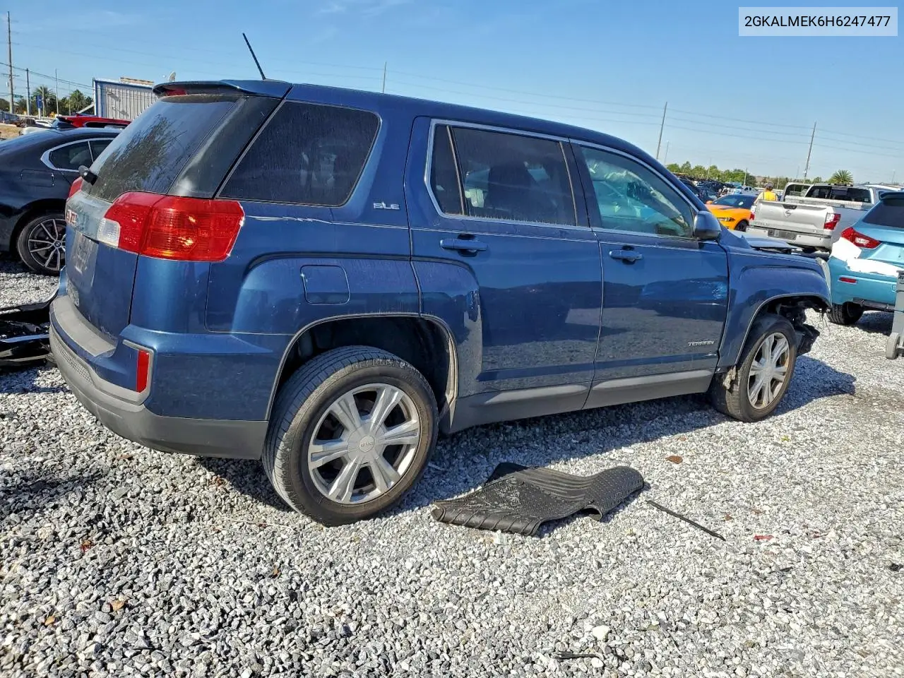 2GKALMEK6H6247477 2017 GMC Terrain Sle