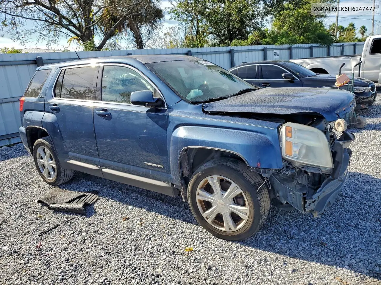 2GKALMEK6H6247477 2017 GMC Terrain Sle