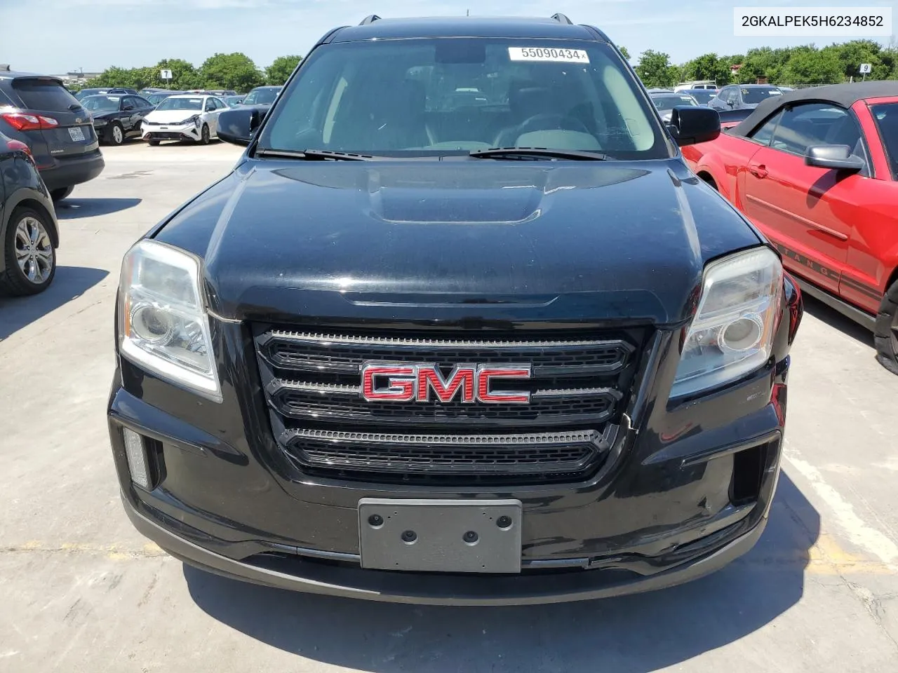 2017 GMC Terrain Slt VIN: 2GKALPEK5H6234852 Lot: 55090434