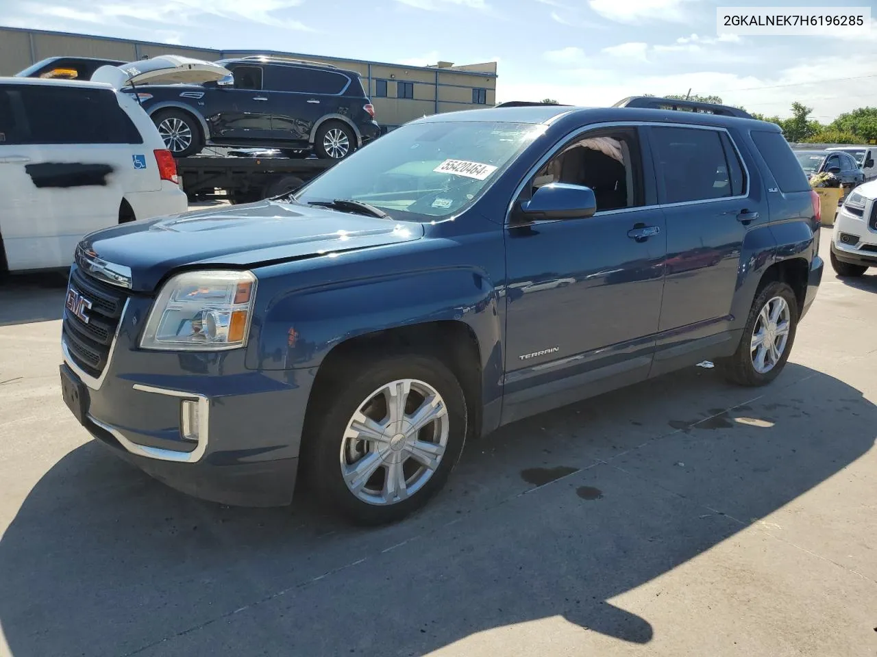 2017 GMC Terrain Sle VIN: 2GKALNEK7H6196285 Lot: 55420464