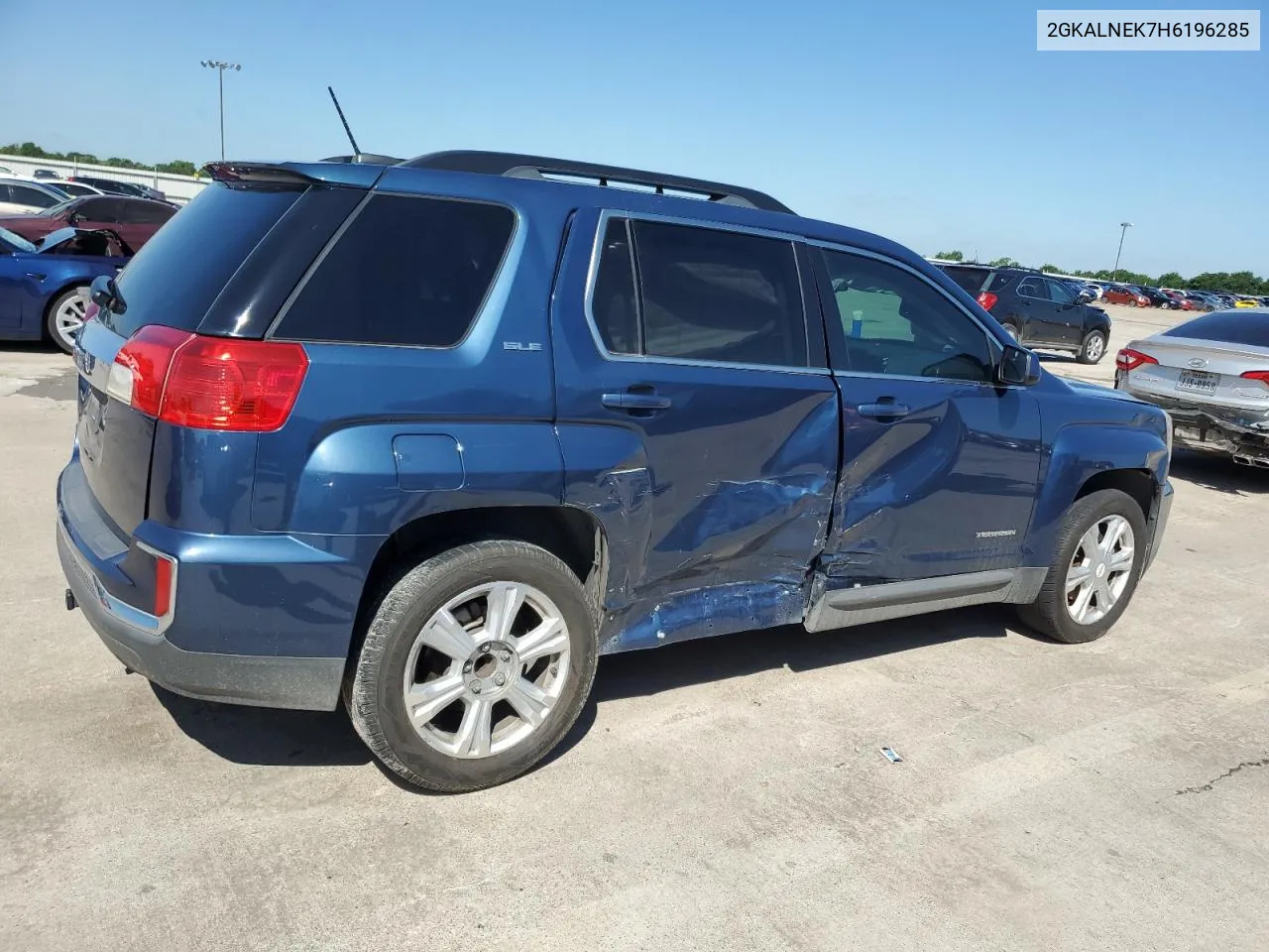 2017 GMC Terrain Sle VIN: 2GKALNEK7H6196285 Lot: 55420464