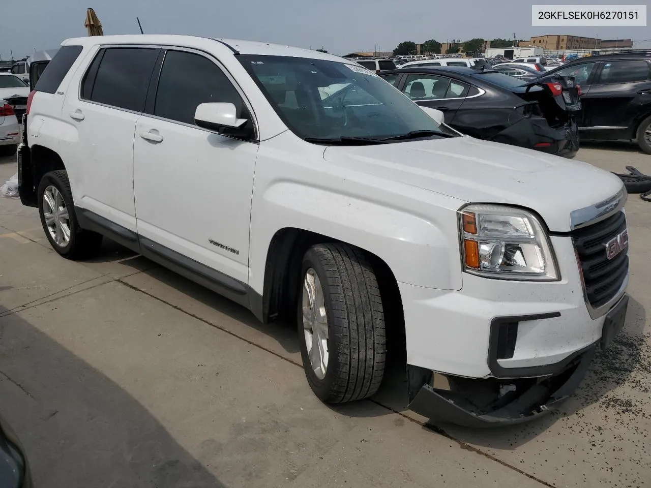 2GKFLSEK0H6270151 2017 GMC Terrain Sle