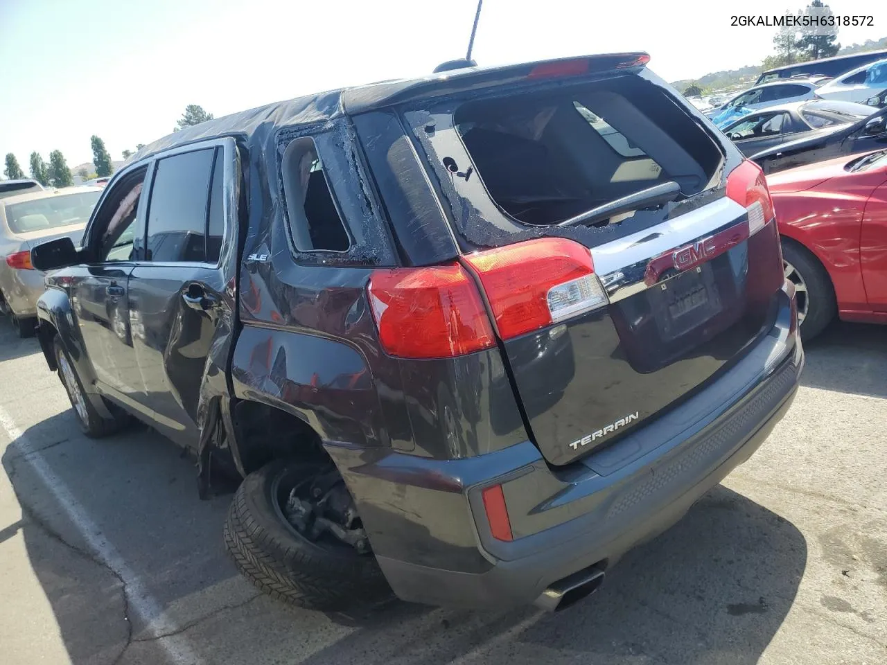 2GKALMEK5H6318572 2017 GMC Terrain Sle