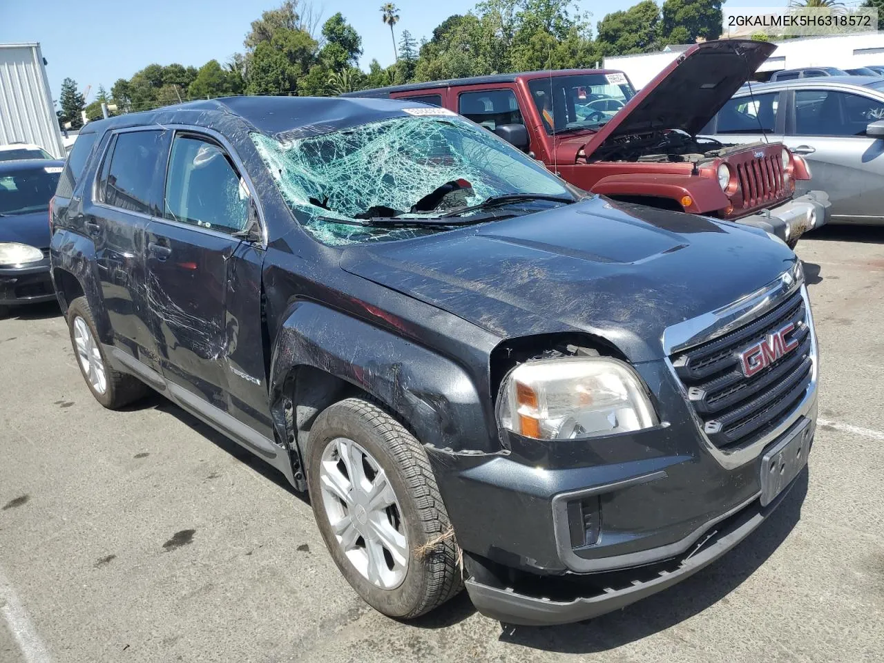 2GKALMEK5H6318572 2017 GMC Terrain Sle