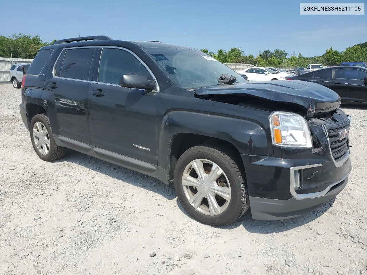 2017 GMC Terrain Sle VIN: 2GKFLNE33H6211105 Lot: 58398404