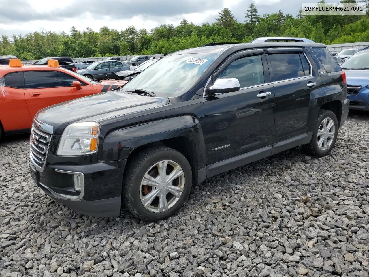 2017 GMC Terrain Slt VIN: 2GKFLUEK9H6207092 Lot: 58639204