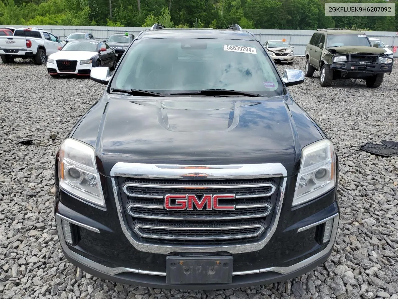 2017 GMC Terrain Slt VIN: 2GKFLUEK9H6207092 Lot: 58639204