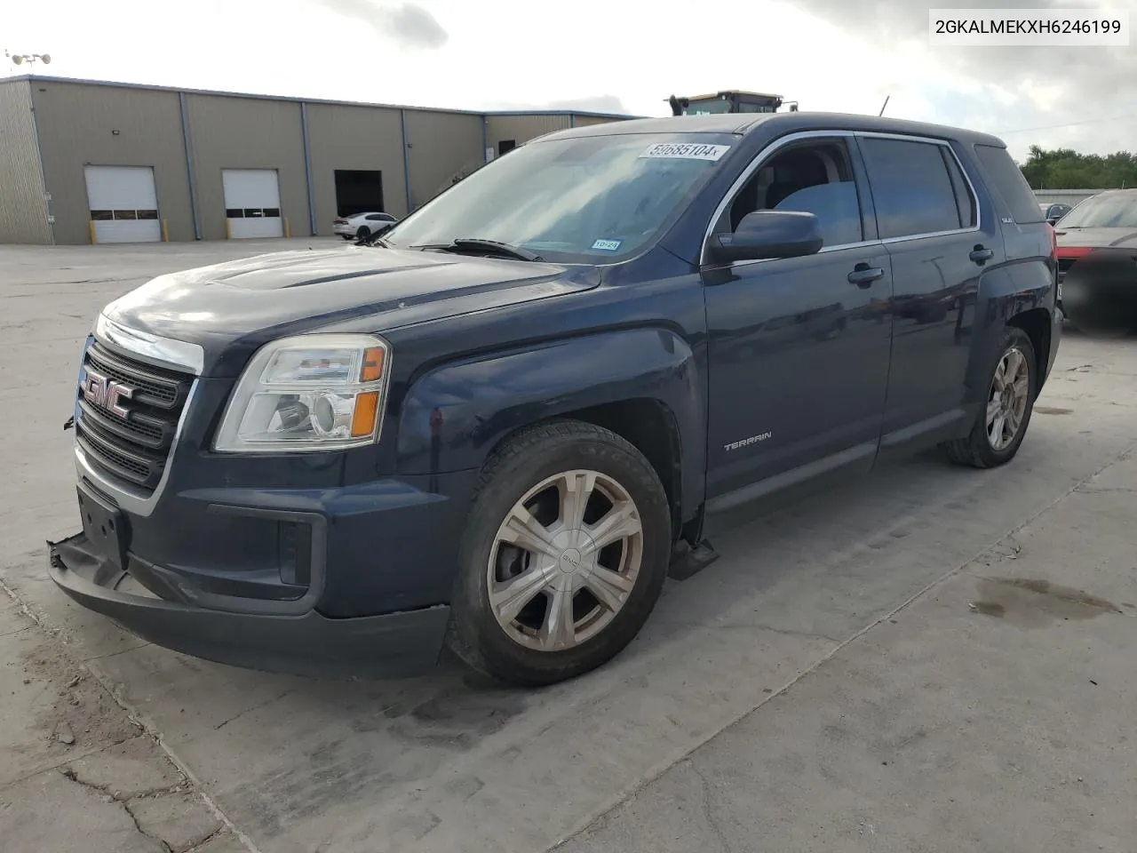 2017 GMC Terrain Sle VIN: 2GKALMEKXH6246199 Lot: 59685104