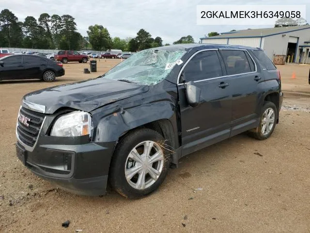 2GKALMEK3H6349058 2017 GMC Terrain Sle