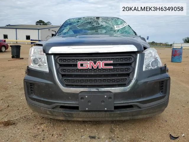 2GKALMEK3H6349058 2017 GMC Terrain Sle