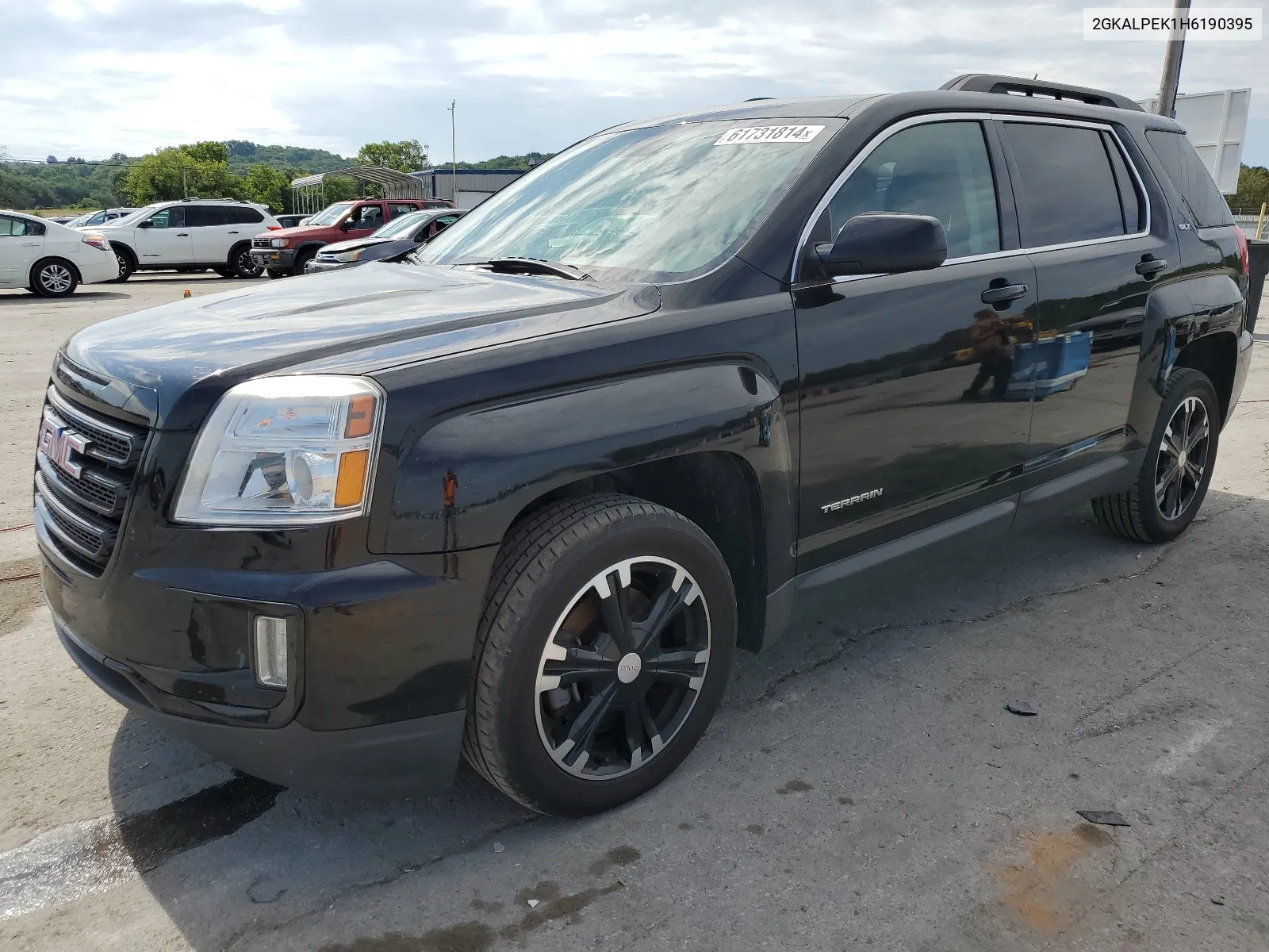 2017 GMC Terrain Slt VIN: 2GKALPEK1H6190395 Lot: 61731814