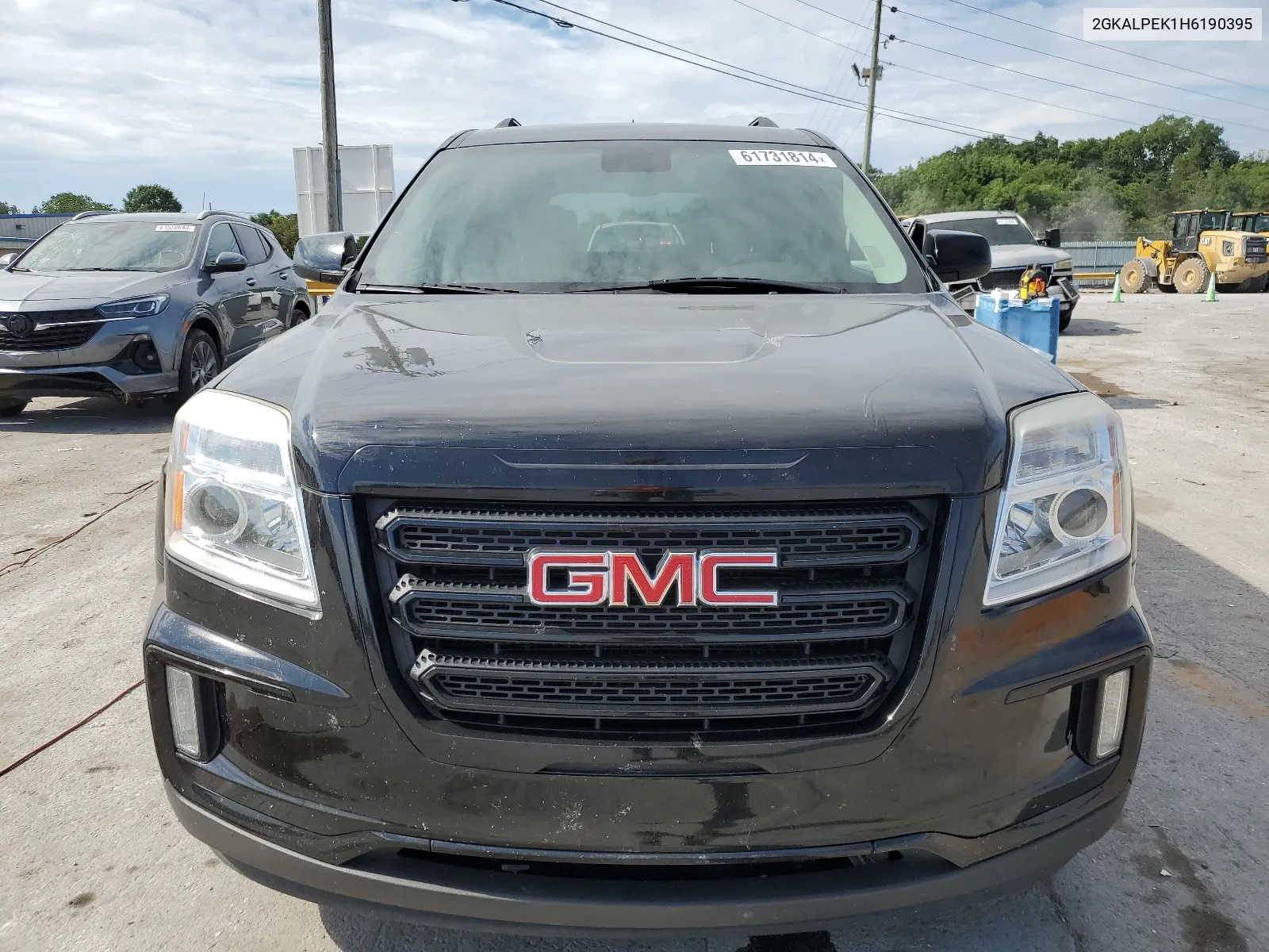 2017 GMC Terrain Slt VIN: 2GKALPEK1H6190395 Lot: 61731814