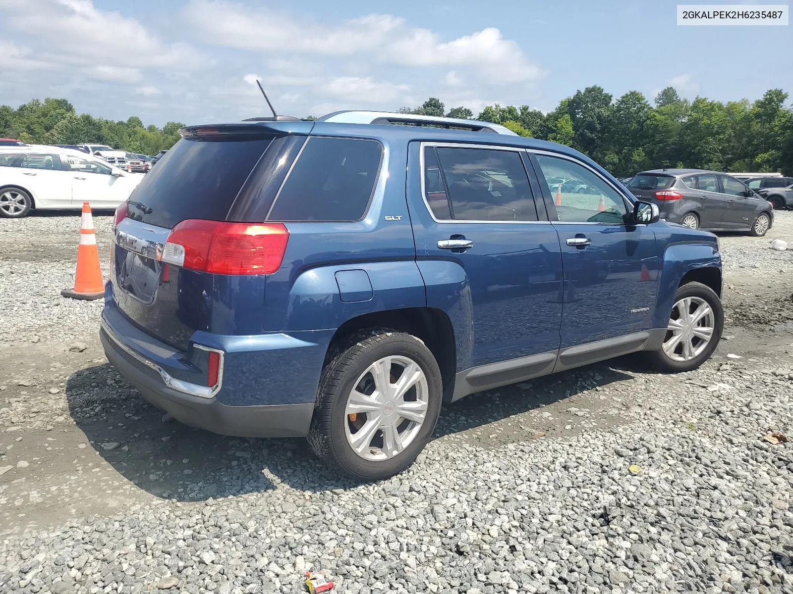 2017 GMC Terrain Slt VIN: 2GKALPEK2H6235487 Lot: 64633234