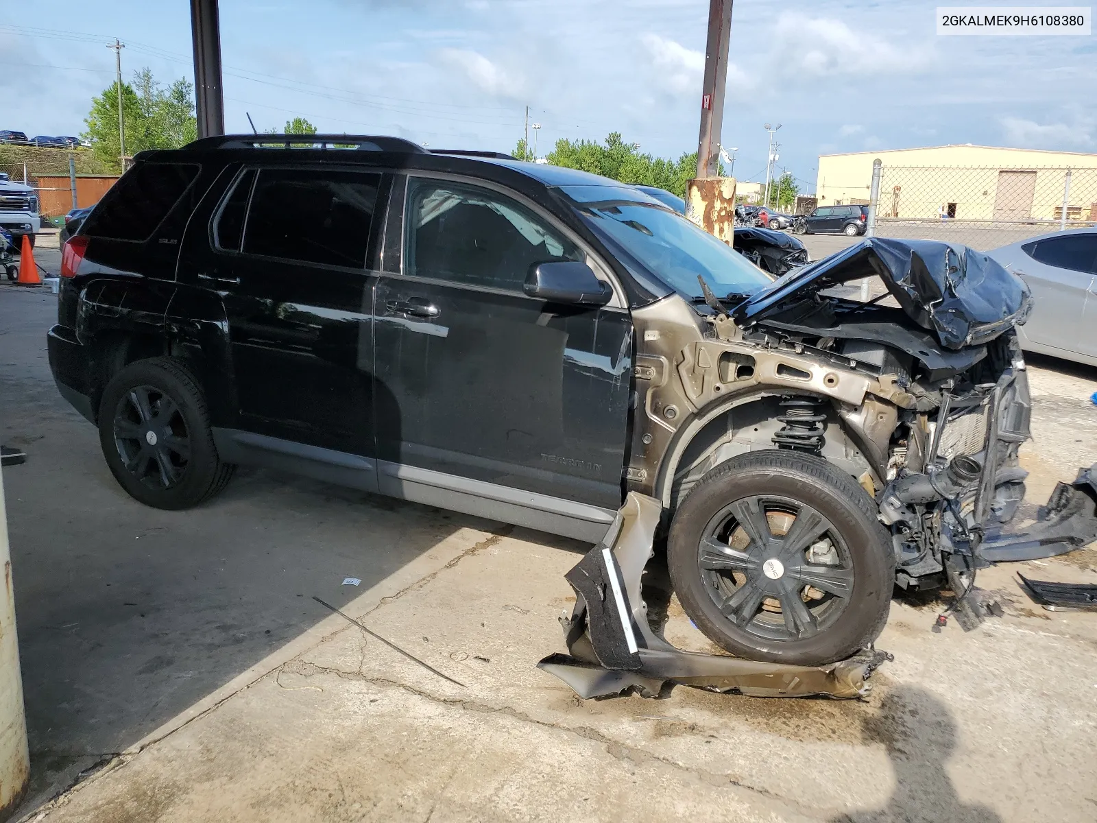 2017 GMC Terrain Sle VIN: 2GKALMEK9H6108380 Lot: 65421594